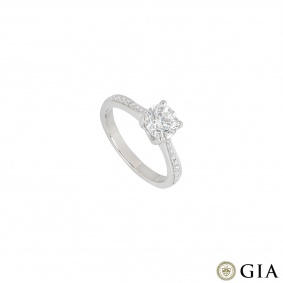 Laing Platinum Diamond Ring 1.02ct G/SI1 Laing Platinum Diamond Ring 1.02ct G/SI1